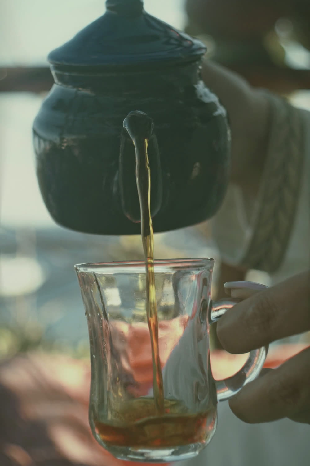 The still that carried "the steam looks like nothing"